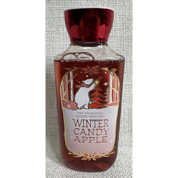 Bath And Body Works 1 Bottle Of Winter Candy Apple Body Wash 10 Oz - Picture 1 of 2